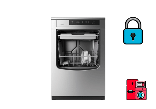 Посудомоечная машина не открывается