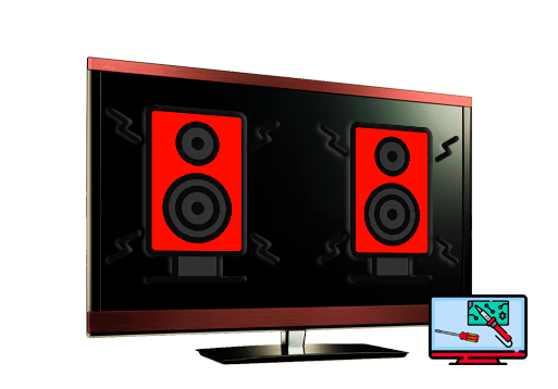 У телевизора пропал звук.